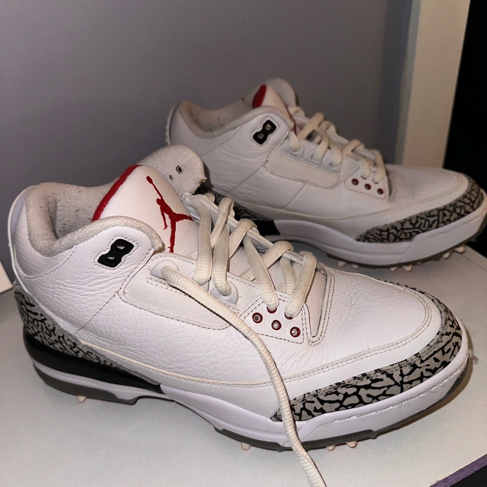 AIR JORDAN 3 RETRO GOLF 'WHITE CEMENT'
